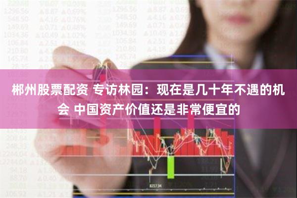 郴州股票配资 专访林园：现在是几十年不遇的机会 中国资产价值还是非常便宜的